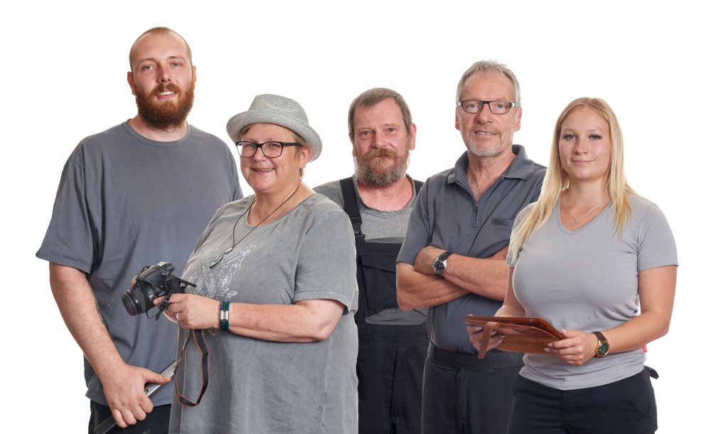 Das gesamte Team von Klassiker-Restaurierung BEYER