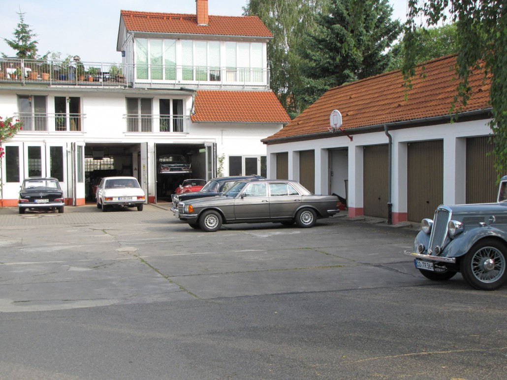 Trockene Industriehalle - Innenansicht